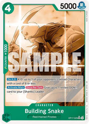 Building Snake (Pandaman Art) OP17-025 (The World's Strongest Warriors)