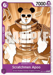 Scratchmen Apoo (Pandaman Art) OP17-070 (The World's Strongest Warriors)