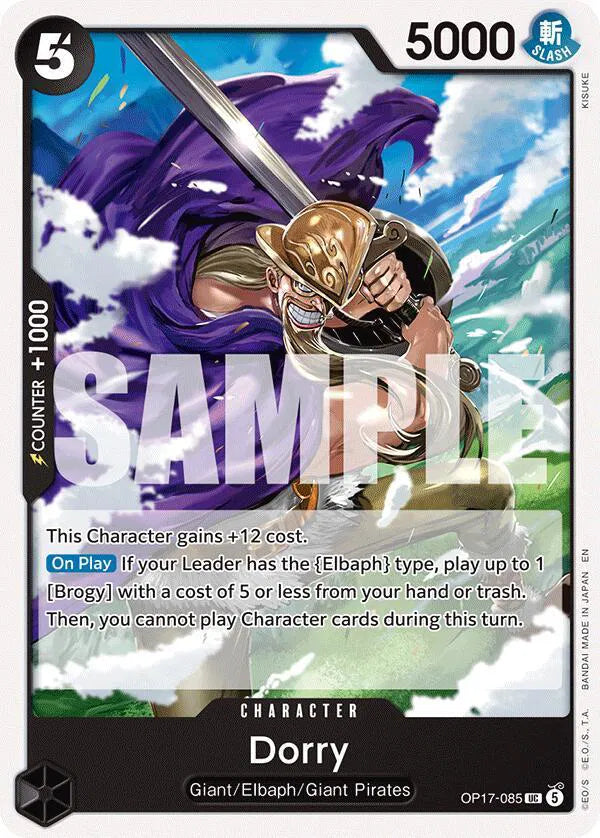 Dorry OP17-085 (The World's Strongest Warriors)