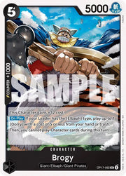 Brogy OP17-092 (The World's Strongest Warriors)