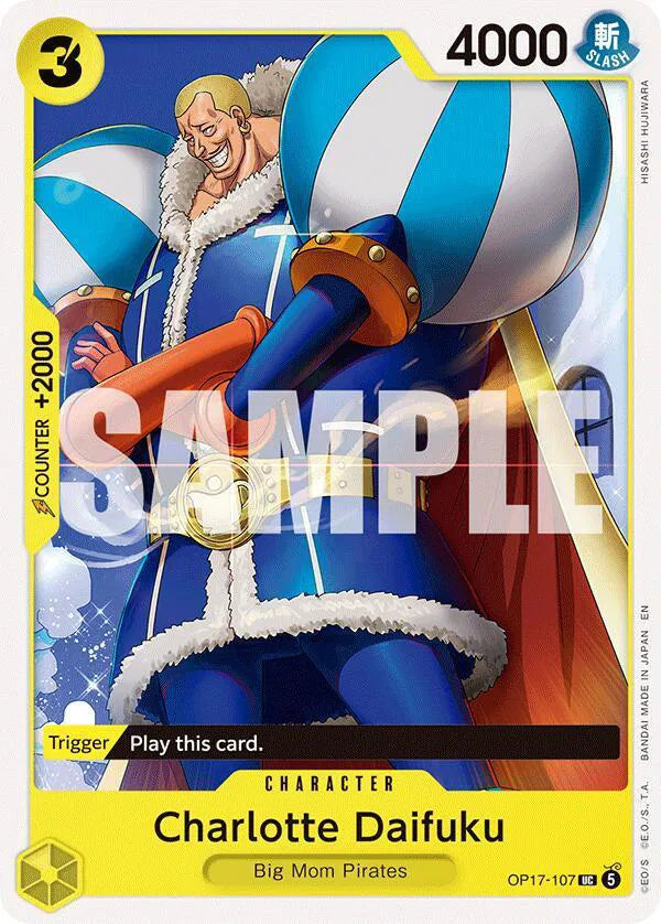 Charlotte Daifuku OP17-107 (The World's Strongest Warriors)