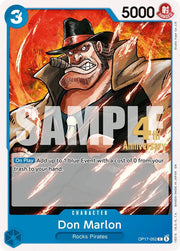Don Marlon OP17-052 (The World's Strongest Warriors Release Event Cards)