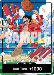DON!! Card (World United) (Luffy) (One Piece Promotion Cards)