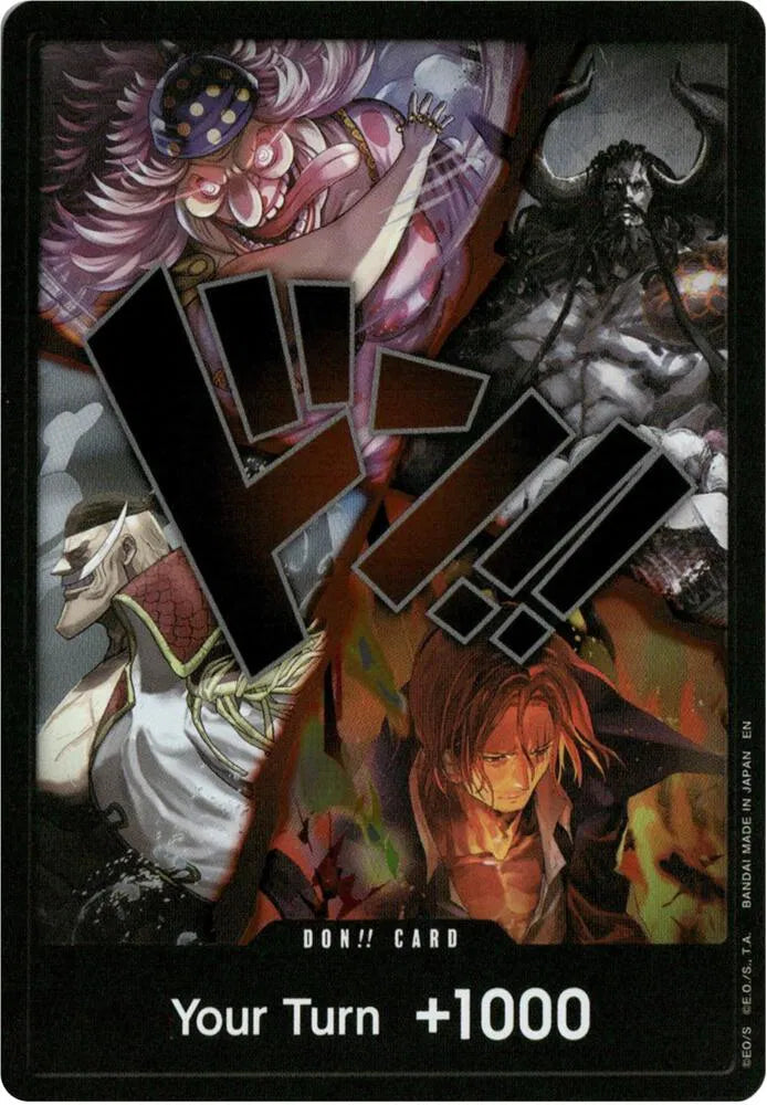 DON!! Card (Alternate Art) (The Four Emperors) (The World's Strongest Warriors)