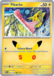 Pikachu - 032/128 - ME: 30th Celebration (30C)