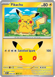 Pikachu 050/128 (30th Celebration)