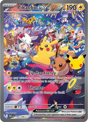 Pikachu ex 150/128 (30th Celebration)