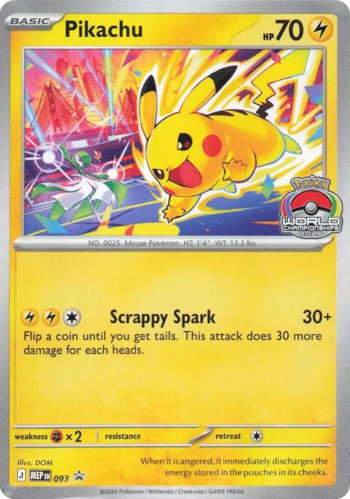 Pikachu - 093 (Mega Evolution Promos)