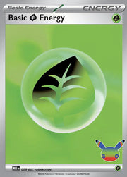 Basic Grass Energy - 009 (30th Celebration) (MEE: Mega Evolution Energies)