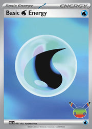 Basic Water Energy - 011 (30th Celebration) (MEE: Mega Evolution Energies)