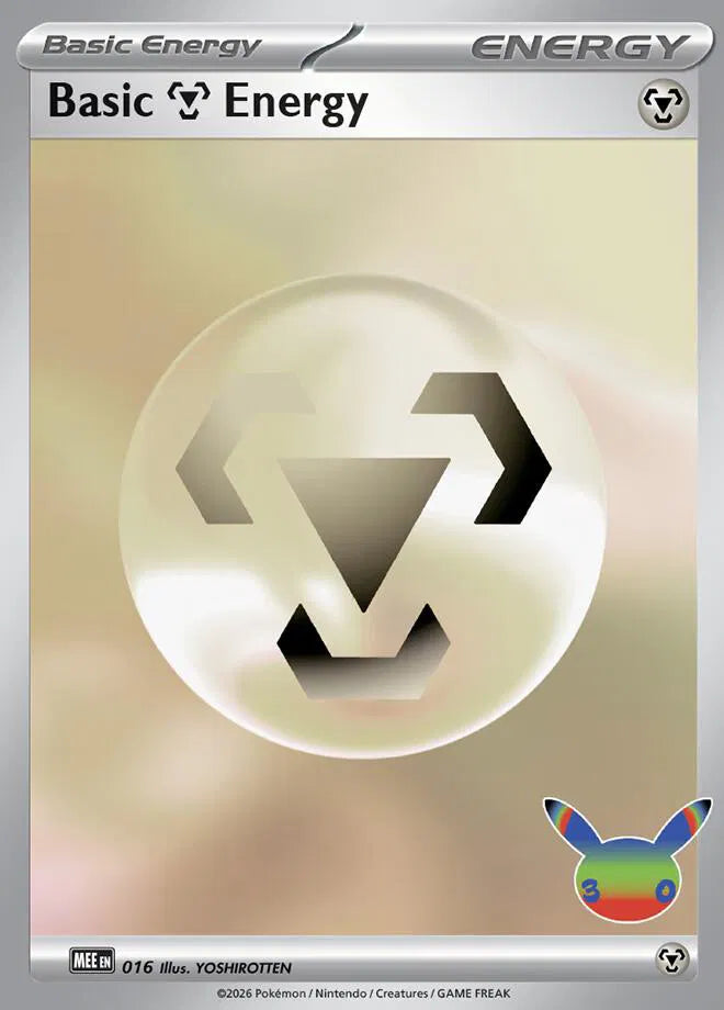 Basic Metal Energy - 016 (30th Celebration) (MEE: Mega Evolution Energies)