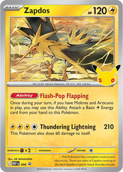 Zapdos - 098 (30th Celebration) (Mega Evolution Promos)