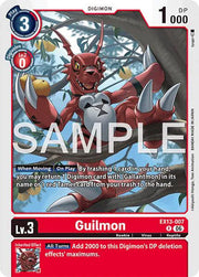Guilmon EX13-007 R (Chivalrous XIII)