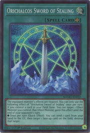 Orichalcos Sword of Sealing (Secret Rare) MAMO-EN022 (Magnificent Monsters)