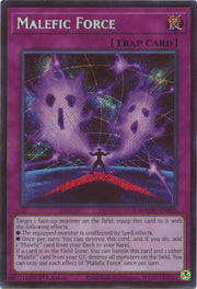 Malefic Force (Secret Rare) MAMO-EN024 (Magnificent Monsters)