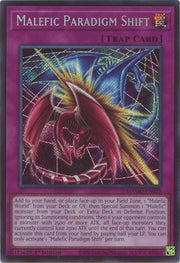 Malefic Paradigm Shift (Secret Rare) MAMO-EN025 (Magnificent Monsters)