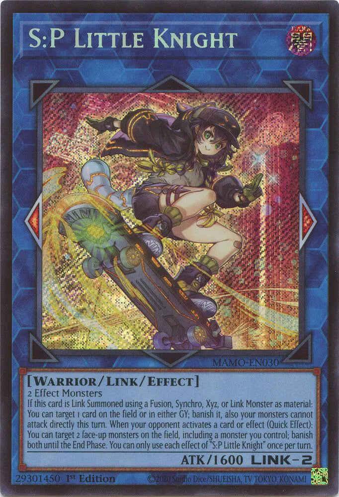 S:P Little Knight (Secret Rare) MAMO-EN030 (Magnificent Monsters)