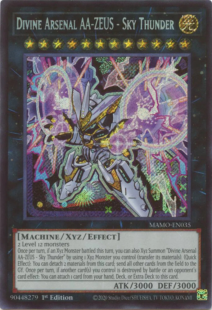 Divine Arsenal AA-ZEUS - Sky Thunder (Secret Rare) MAMO-EN035 (Magnificent Monsters)