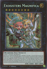 Exosisters Magnifica (Secret Rare) MAMO-EN036 (Magnificent Monsters)