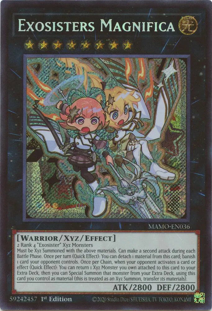 Exosisters Magnifica (Secret Rare) MAMO-EN036 (Magnificent Monsters)