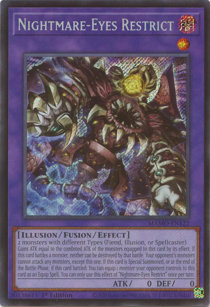 Nightmare-Eyes Restrict MAMO-EN122 (Magnificent Monsters)