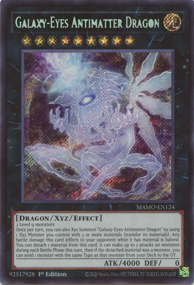 Galaxy-Eyes Antimatter Dragon MAMO-EN124 (Magnificent Monsters)