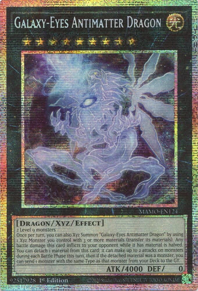 Galaxy-Eyes Antimatter Dragon (Starlight Rare) MAMO-EN124 (Magnificent Monsters)
