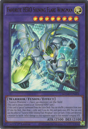Favorite HERO Shining Flare Wingman MAMO-EN004 (Magnificent Monsters)