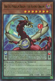 Odd-Eyes Pendulum Dragon, Four Heavenly Dragons MAMO-EN013 (Magnificent Monsters)