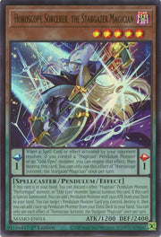 Horoscope Sorcerer, the Stargazer Magician MAMO-EN014 (Magnificent Monsters)