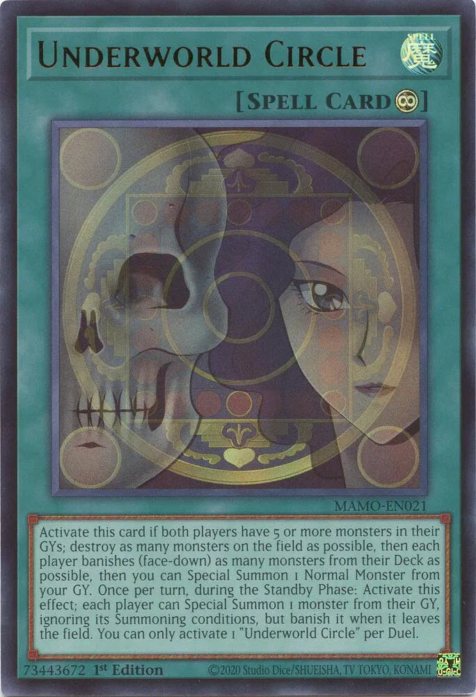 Underworld Circle MAMO-EN021 (Magnificent Monsters)