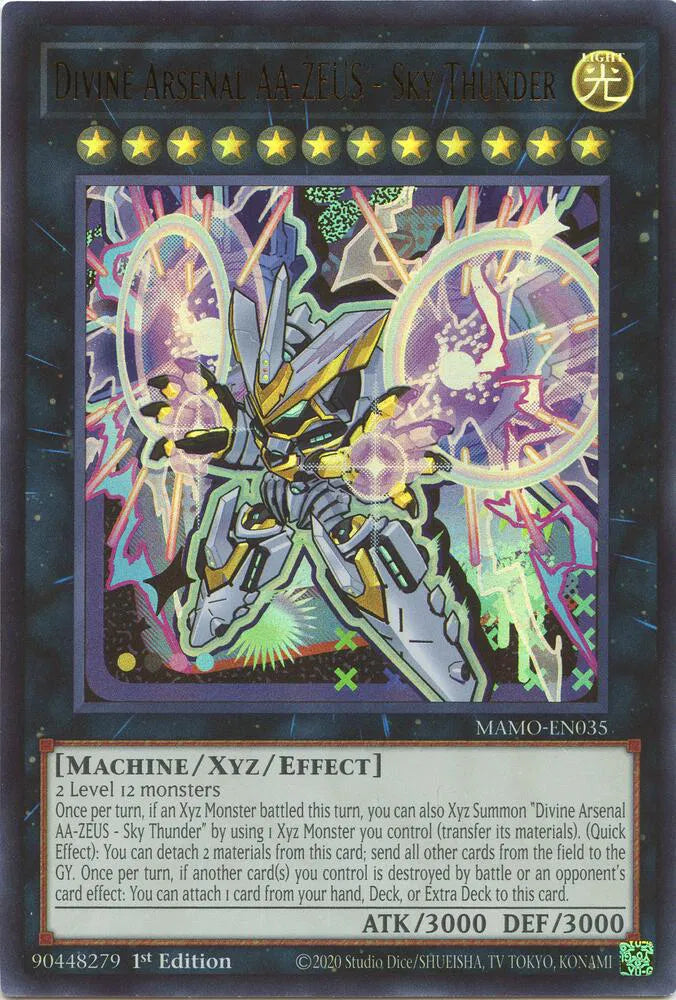 Divine Arsenal AA-ZEUS - Sky Thunder MAMO-EN035 (Magnificent Monsters)