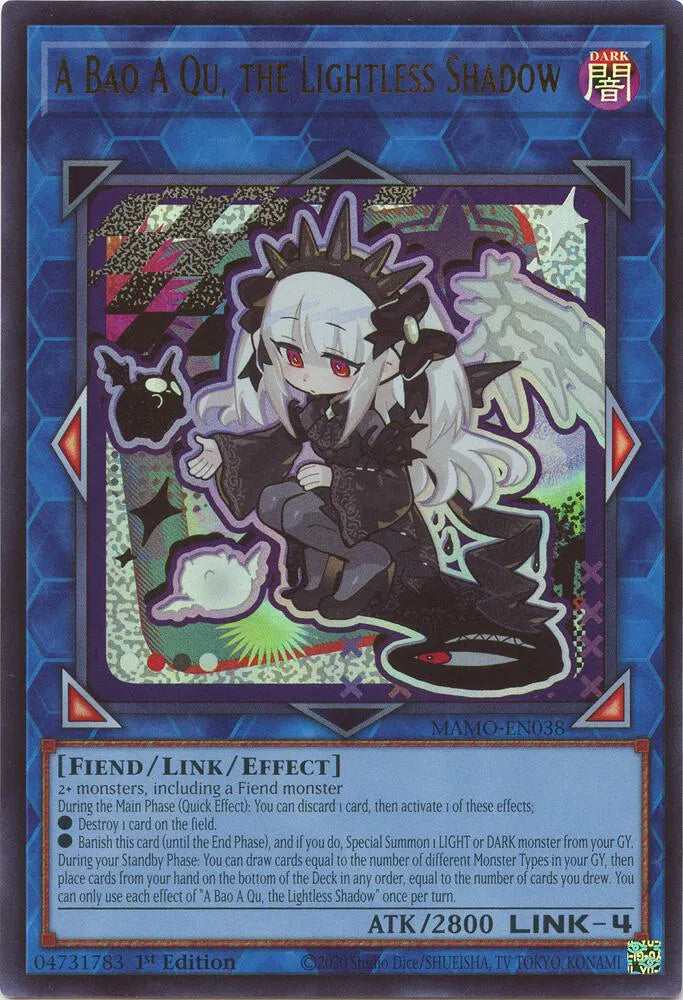 A Bao A Qu, the Lightless Shadow MAMO-EN038 (Magnificent Monsters)