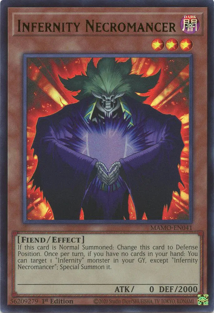 Infernity Necromancer MAMO-EN041 (Magnificent Monsters)