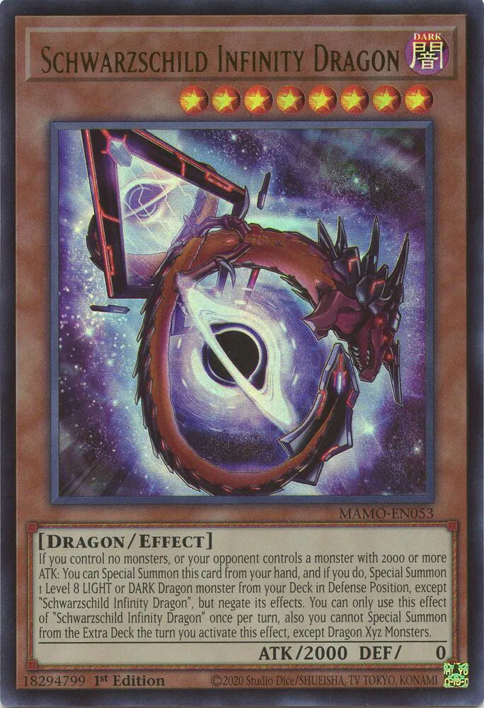 Schwarzschild Infinity Dragon MAMO-EN053 (Magnificent Monsters)