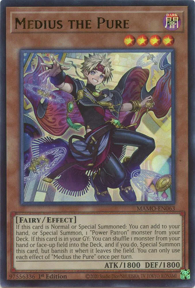 Medius the Pure MAMO-EN063 (Magnificent Monsters)