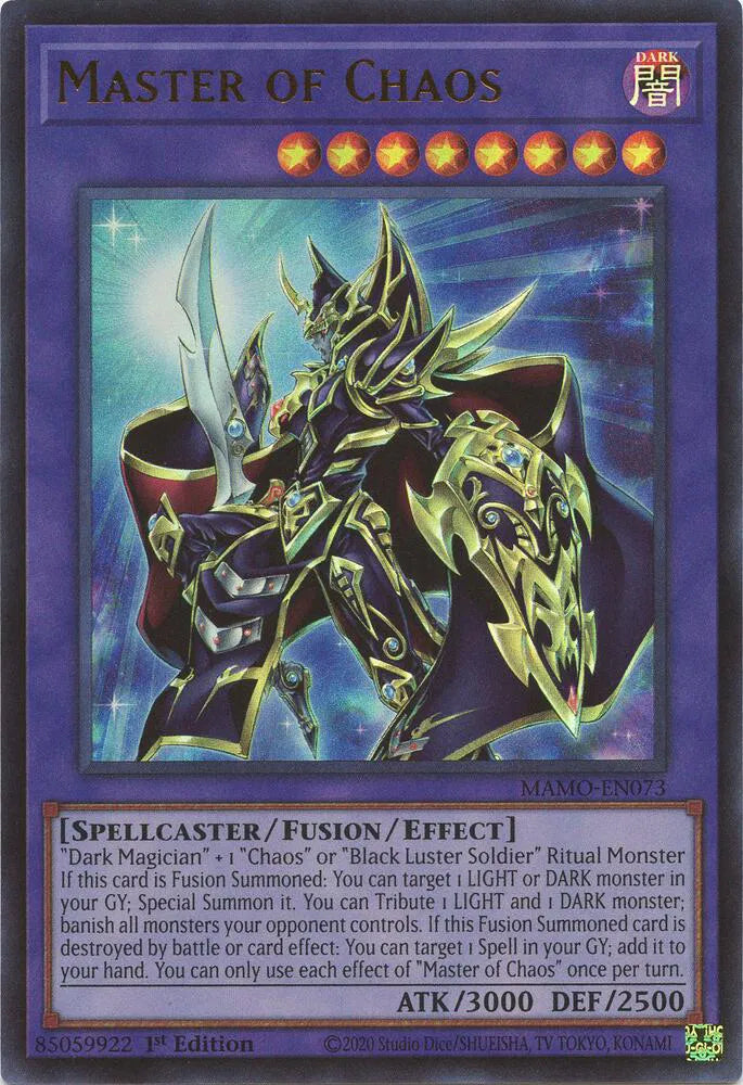 Master of Chaos MAMO-EN073 (Magnificent Monsters)
