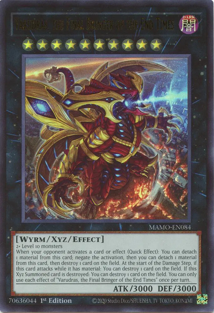 Varudras, the Final Bringer of the End Times MAMO-EN084 (Magnificent Monsters)