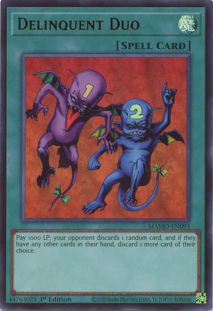 Delinquent Duo MAMO-EN093 (Magnificent Monsters)