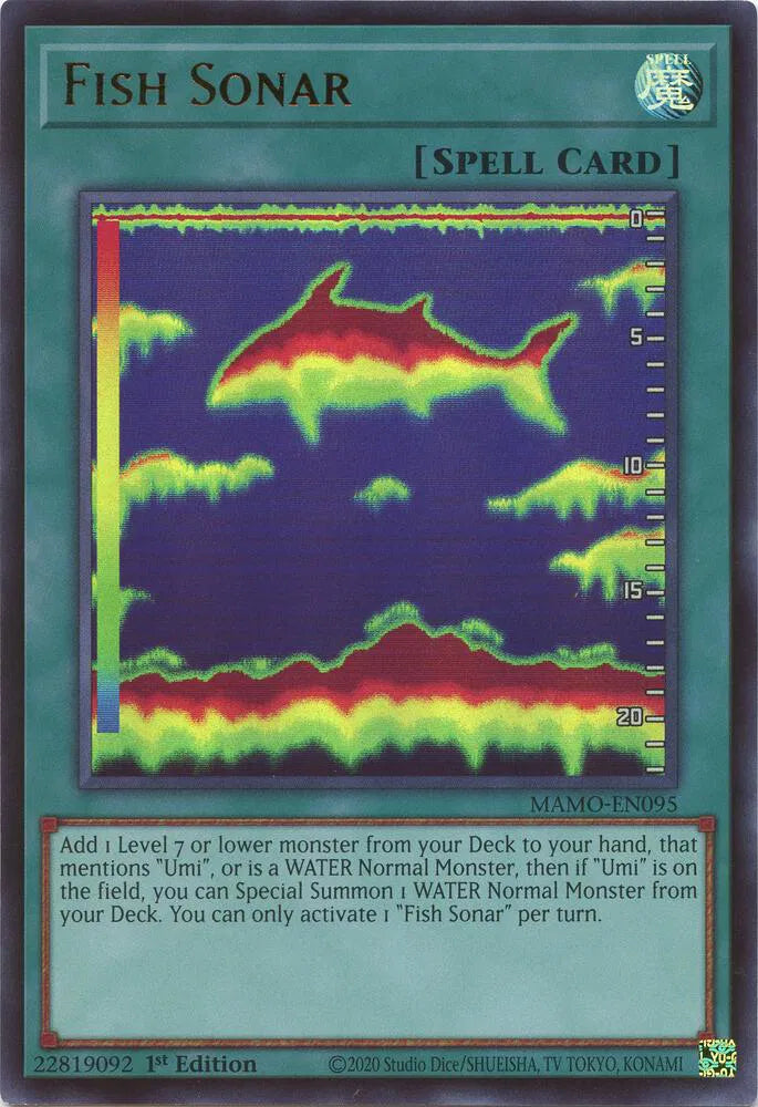 Fish Sonar MAMO-EN095 (Magnificent Monsters)