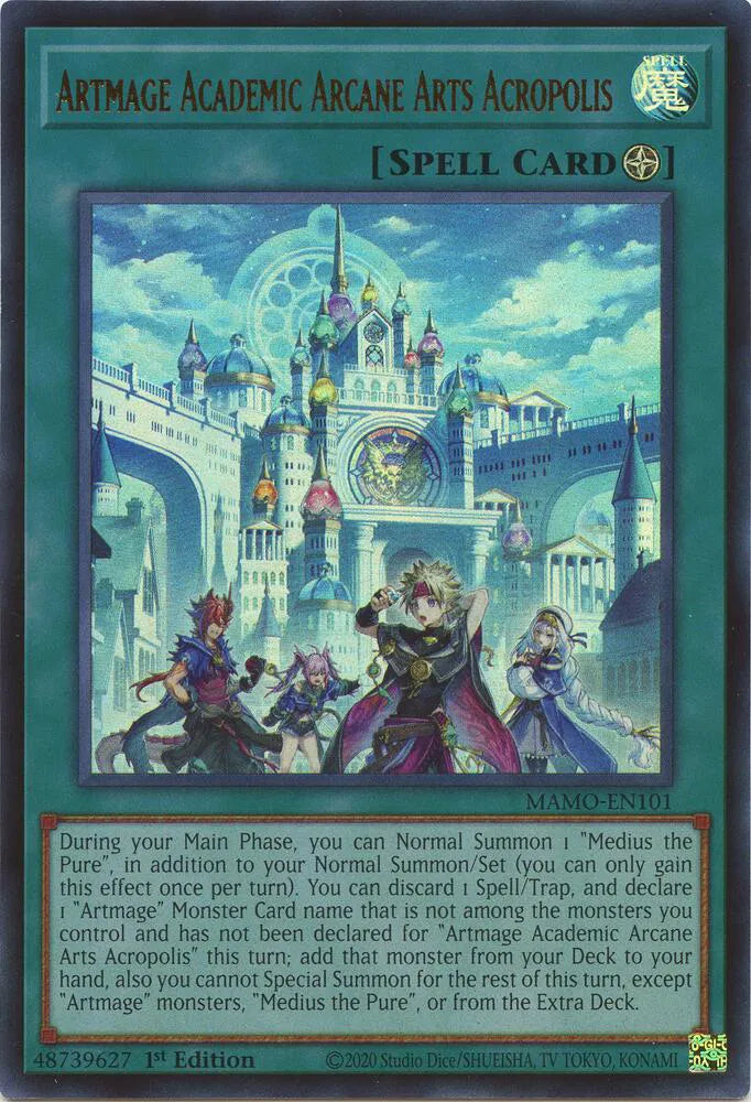 Artmage Academic Arcane Arts Acropolis MAMO-EN101 (Magnificent Monsters)