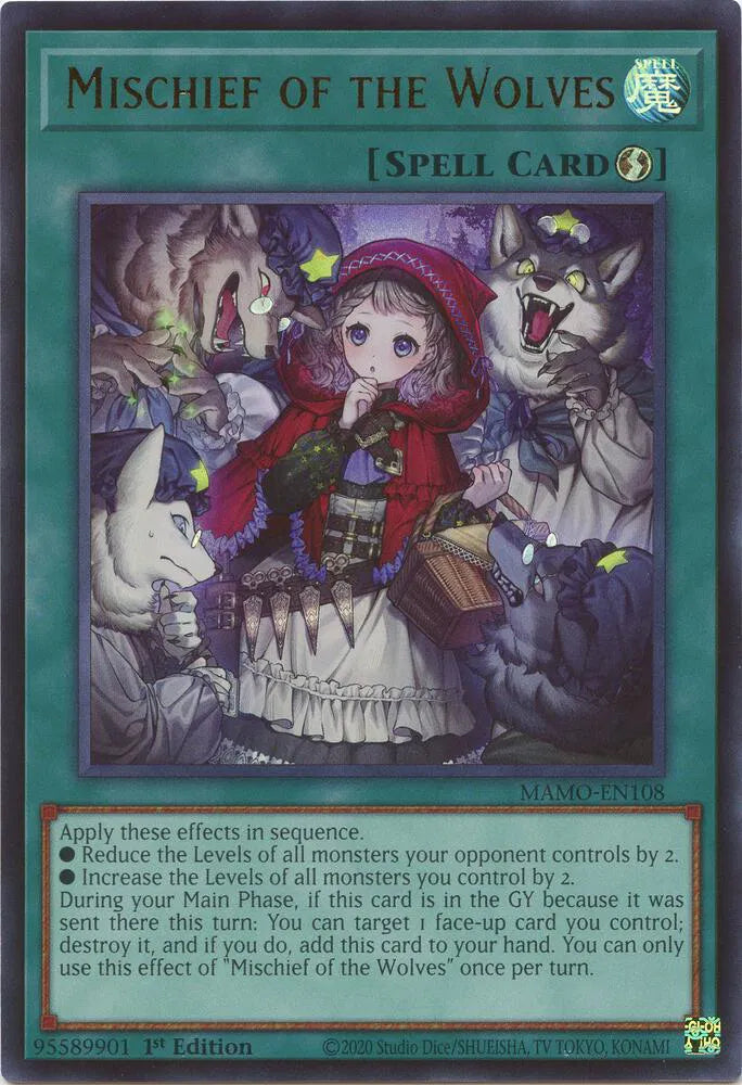 Mischief of the Wolves MAMO-EN108 (Magnificent Monsters)