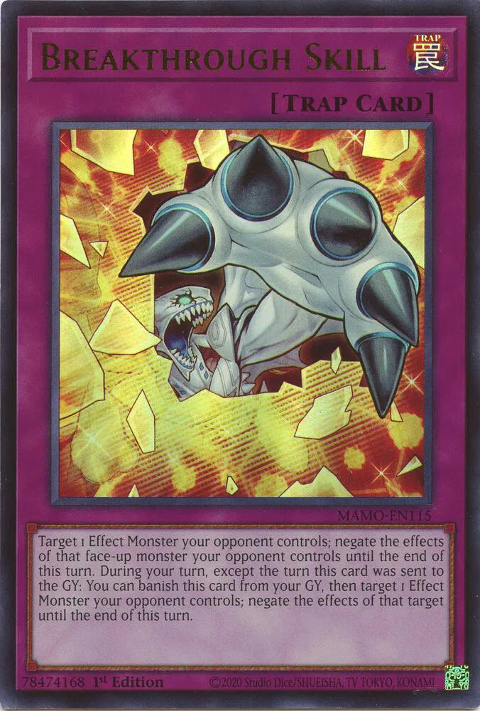 Breakthrough Skill MAMO-EN115 (Magnificent Monsters)