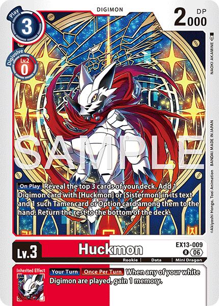 Huckmon EX13-009 R (Chivalrous XIII)