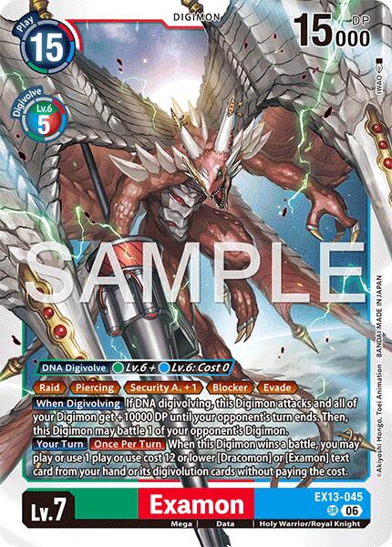 Examon EX13-045 SR (Chivalrous XIII)
