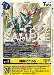 Chirinmon EX13-032 R (Chivalrous XIII)