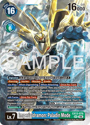 Imperialdramon: Paladin Mode EX13-076 SEC (Chivalrous XIII)