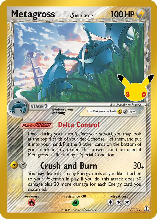 Metagross (Delta Species) 11/113 (30th Celebration: Classic Collection)