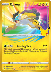 Raikou 050/185 (30th Celebration: Classic Collection)