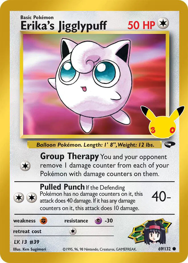 Erika's Jigglypuff 69/132 (30th Celebration: Classic Collection)